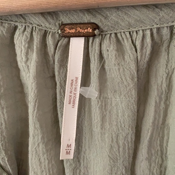 NEW Free People Sivan Embroidered Blouse - Picture 8 of 10